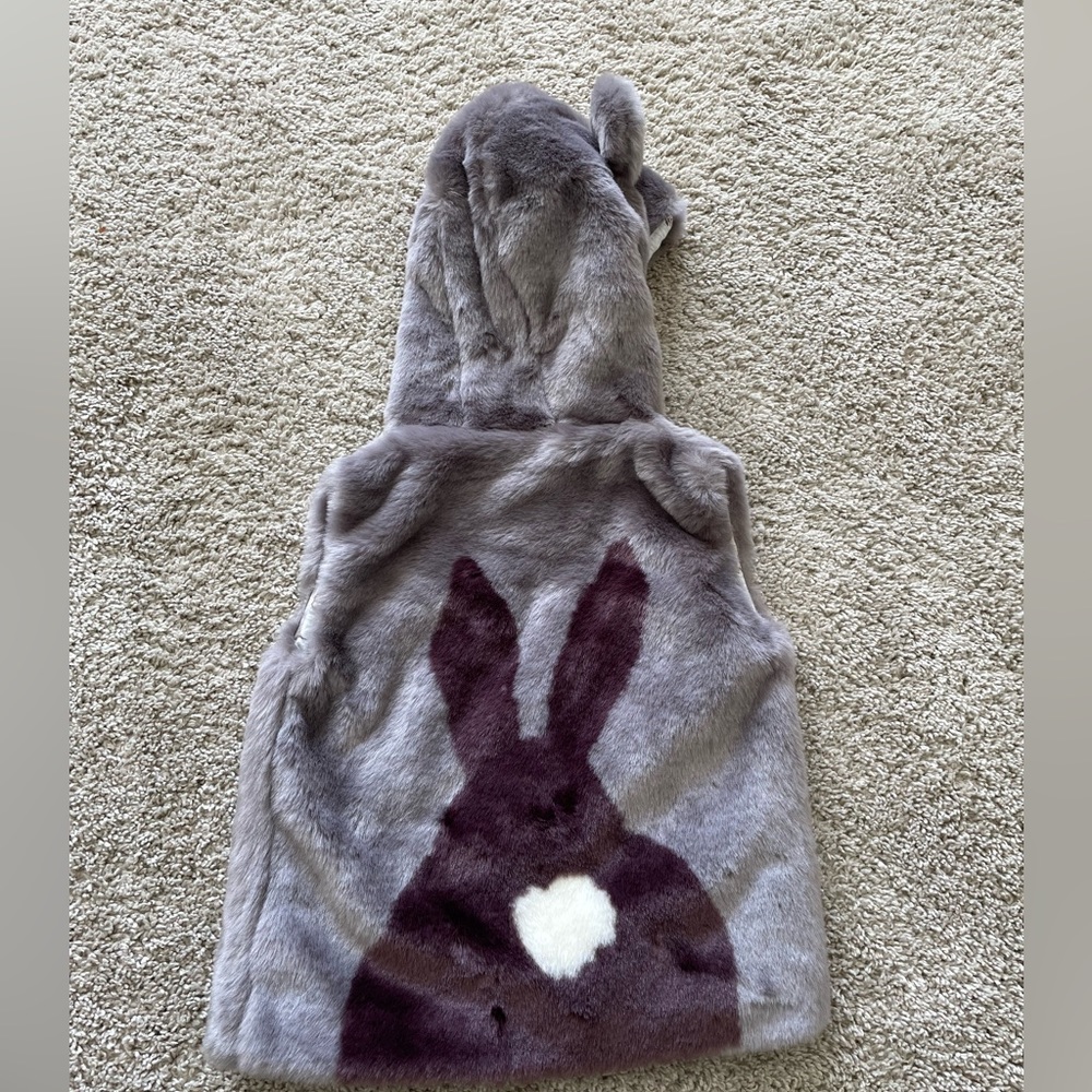 Lovely Furry girls vest